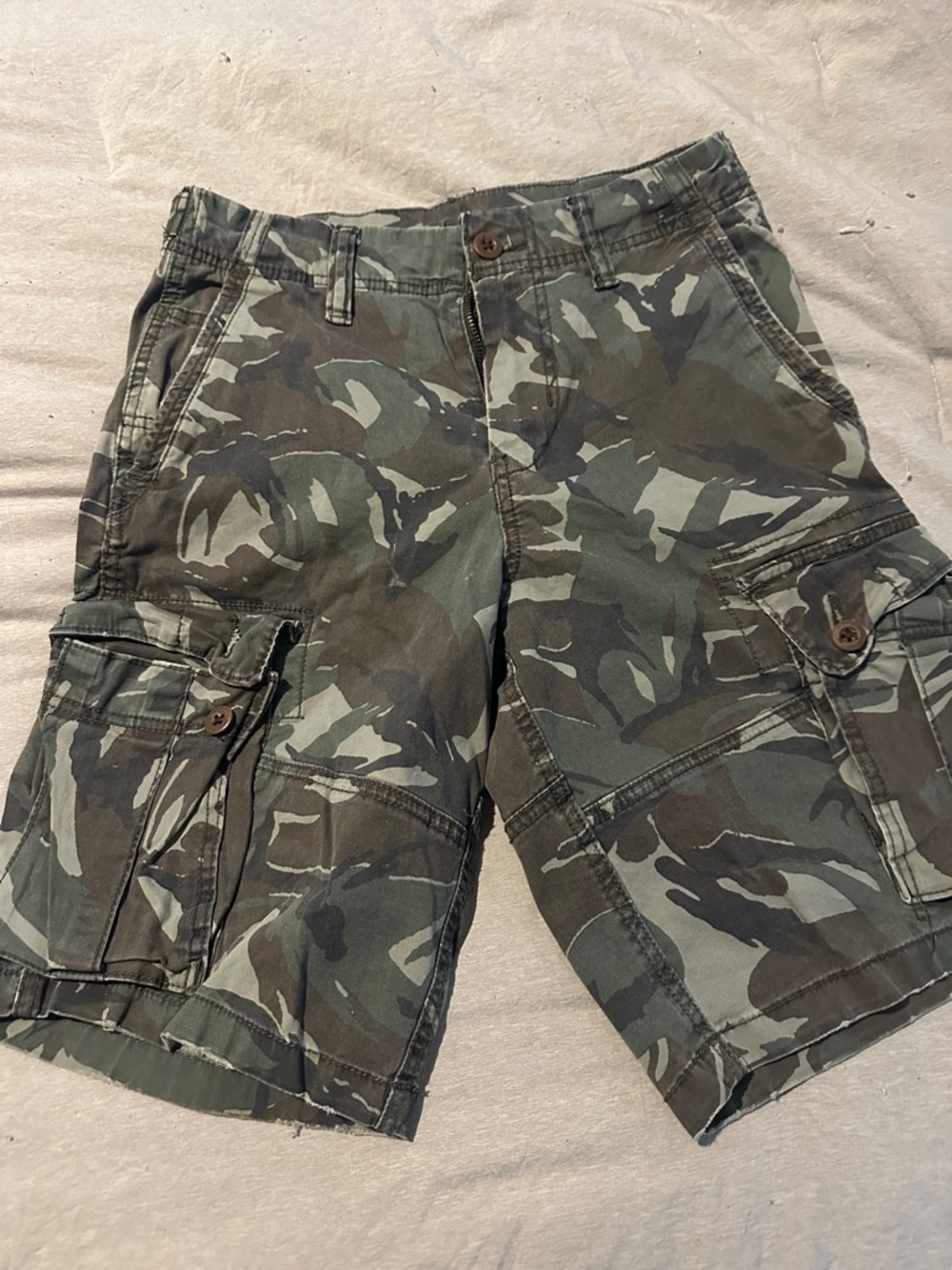 American Eagle Outfitters Men's Camouflage Cargo Shorts 30